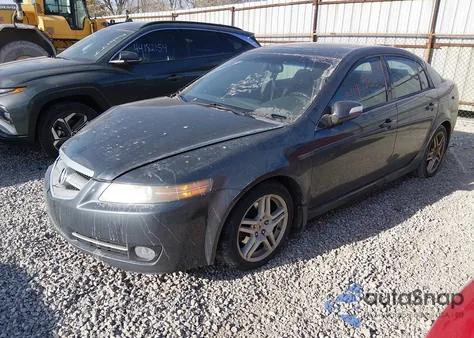 2007 Acura Tl 3.2 из США, поврежденный, VIN 19UUA66237A044140